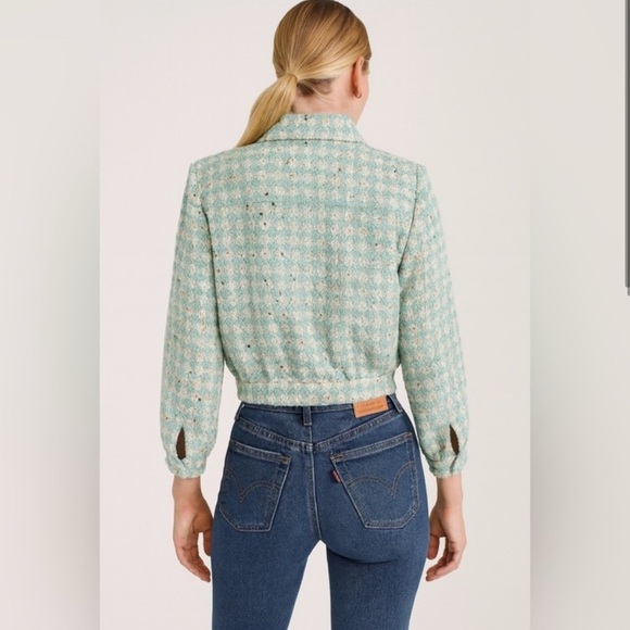 L’agence Jia Tweed Crop Jacket - Picture 2 of 8